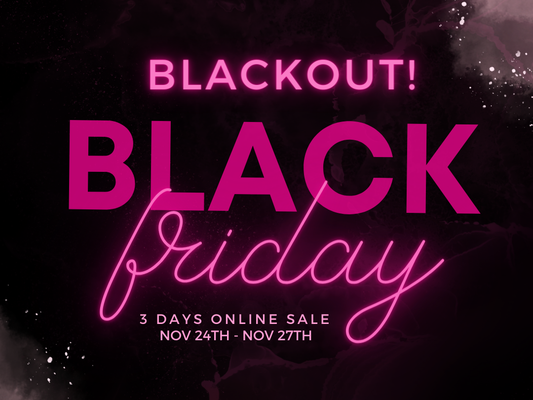 Black Friday 3-Day Sale