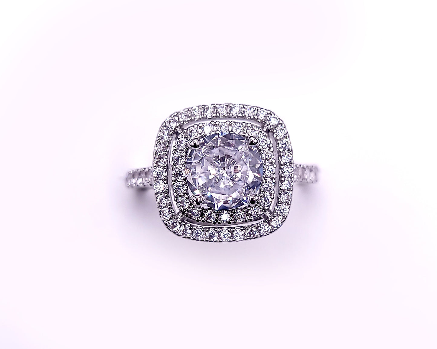 MELISSA Statement CZ Ring