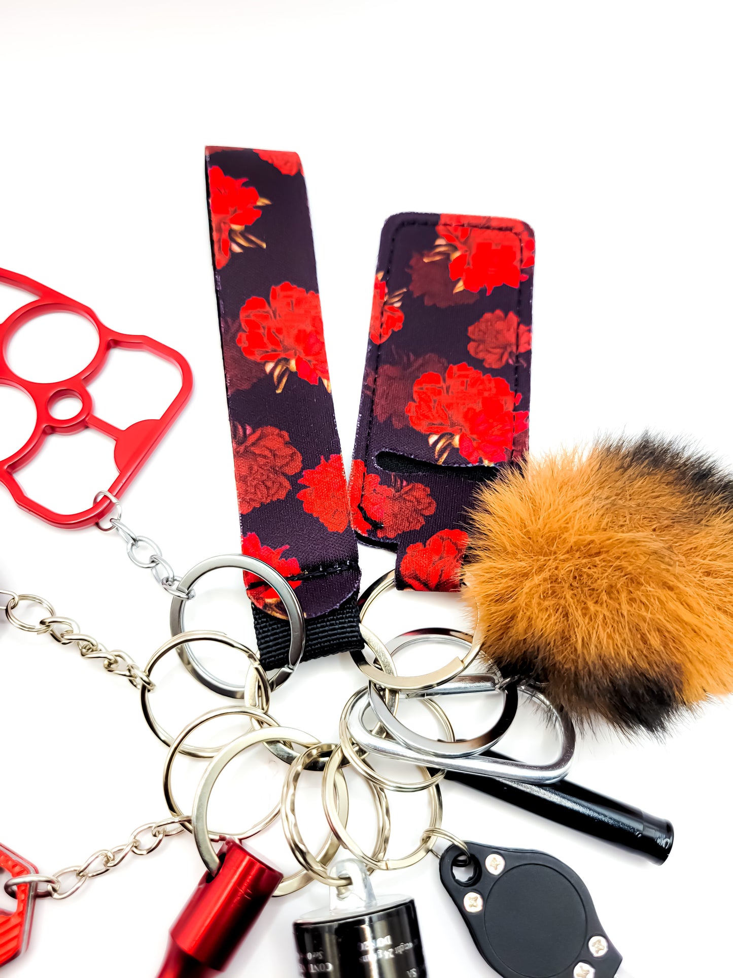 Self-Defense Keychain Gift Set (CARNATIONS)