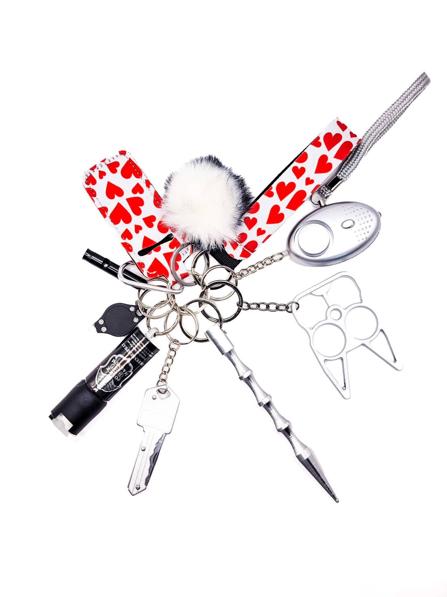 Self-Defense Keychain Gift Set (HEARTS)