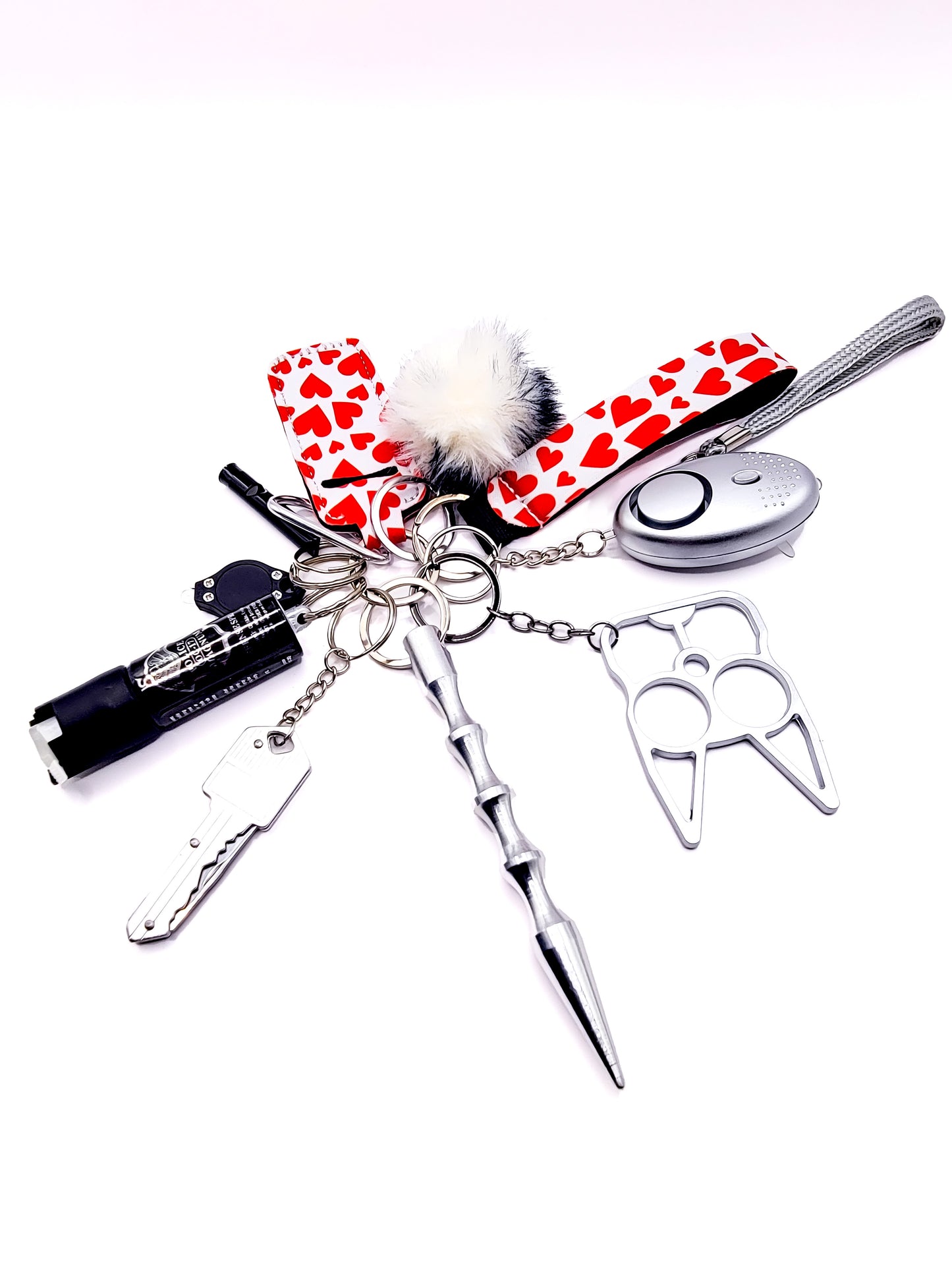 Self-Defense Keychain Gift Set (HEARTS)