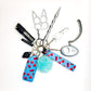 Self-Defense Keychain Gift Set (HEART GLASSES)