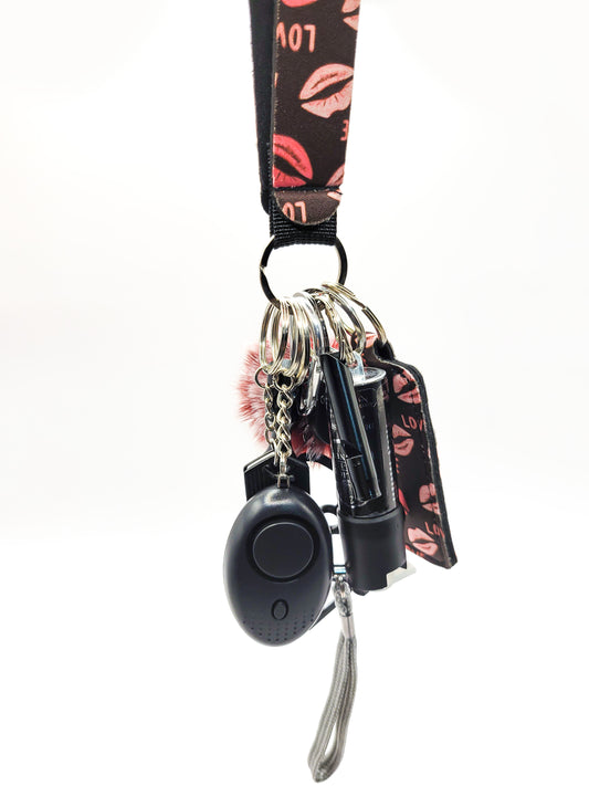 Self-Defense Keychain Gift Set (KISSES)