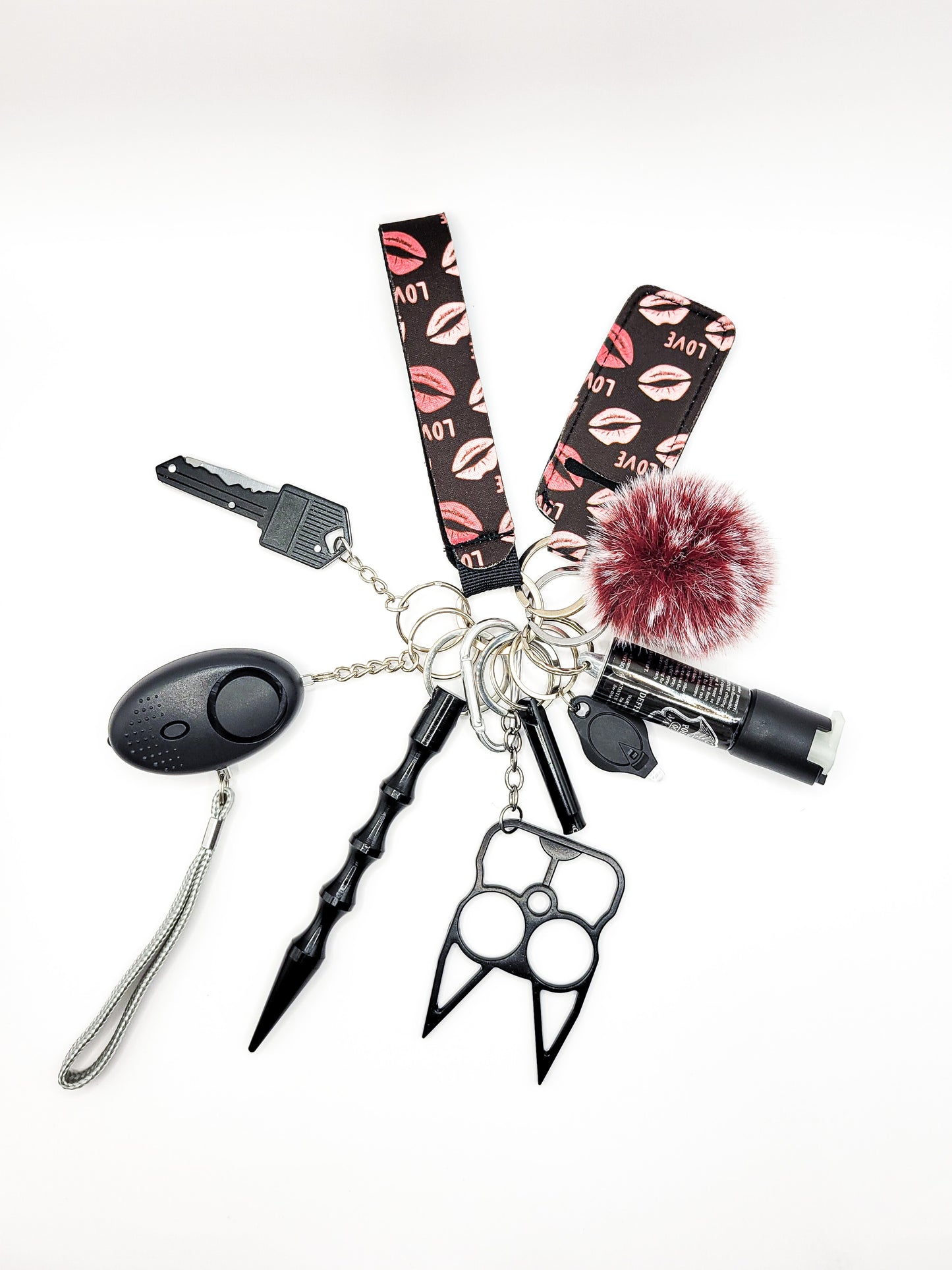 Self-Defense Keychain Gift Set (KISSES)