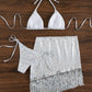 BEACH STAR 3-Piece Bikini Set