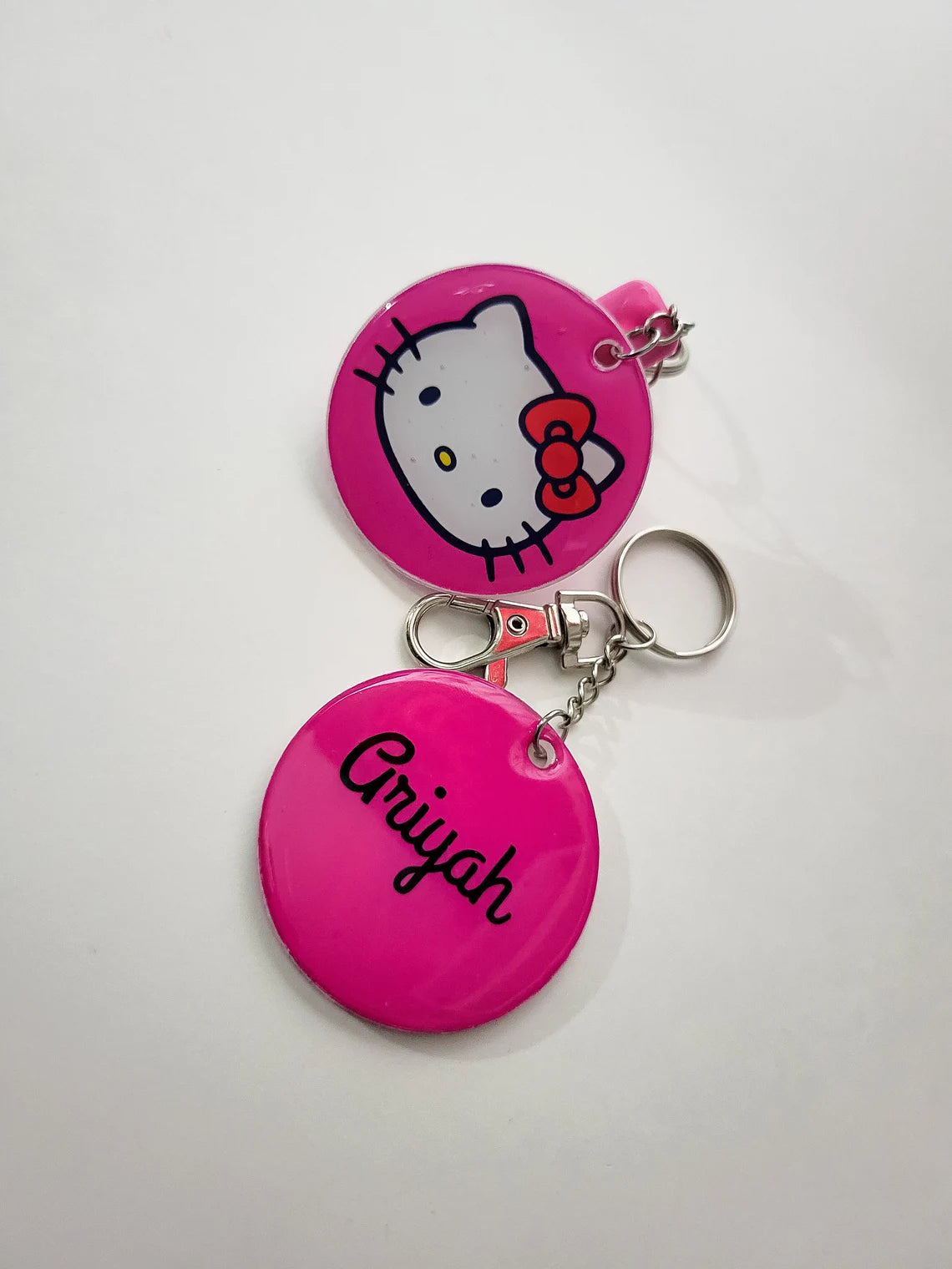 Hello Kitty Personalized Keychain