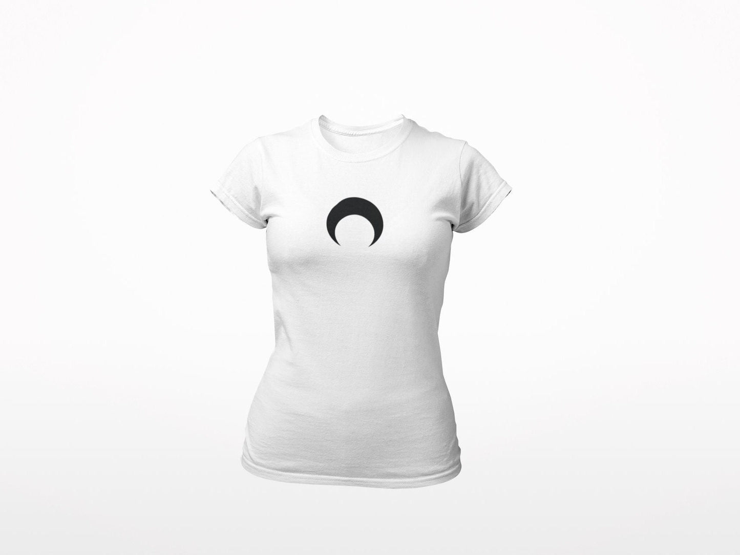 Sailor Moon Inspired Minimalist T-Shirt Shirt | Black Moon, Black Lady, Chibi Moon, Anime Shirt